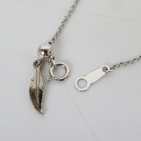 実際に弊社で買取させて頂いた【ギャラ付】ブラッディマリー10th K18WGネックレスチェーン 45cm/K18WGクロスペンダントw/ダイヤ/2点セットの画像 5枚目