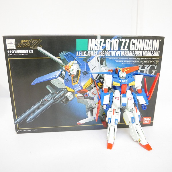 実際に弊社で買取させて頂いた【組済/ジャンク】バンダイ 1/144 ゼータプラスC1/ HG ダブルゼータガンダム 2点セット/ガンプラ/センチネル/ZZの画像 4枚目