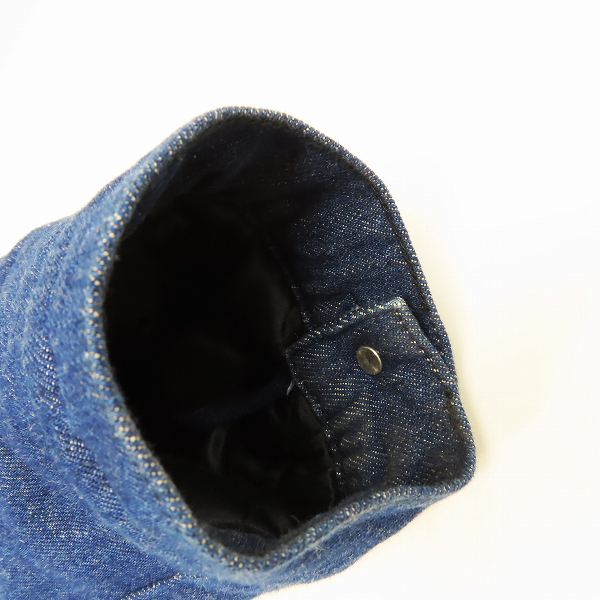 実際に弊社で買取させて頂いたMAISON KITSUNE/メゾンキツネ デニム地 ボア ジャケット FW16M115/Mの画像 4枚目