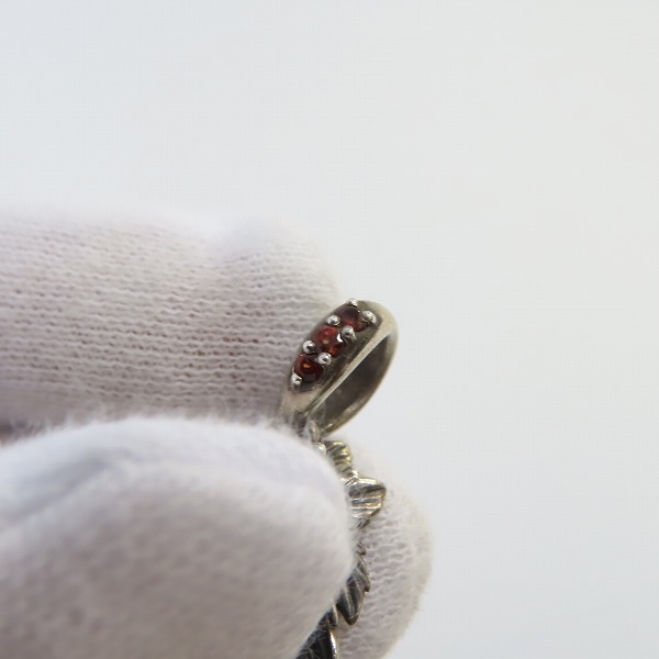 実際に弊社で買取させて頂いたBloody Mary/ブラッディマリー 四神 - 朱雀 ペンダント w/ガーネットの画像 5枚目