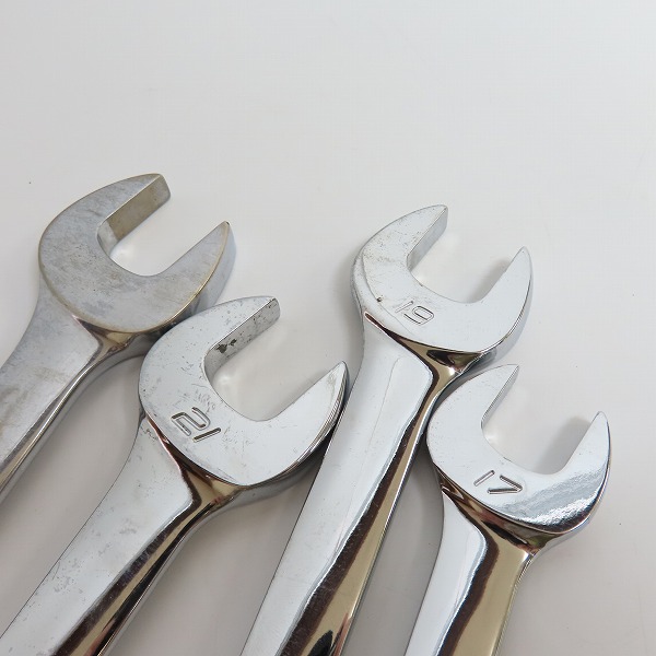 実際に弊社で買取させて頂いたSnap-on/スナップオン コンビネーションレンチ OEXM170A/190A/210A/220/230B/240B/270B/320B 8点セットの画像 4枚目