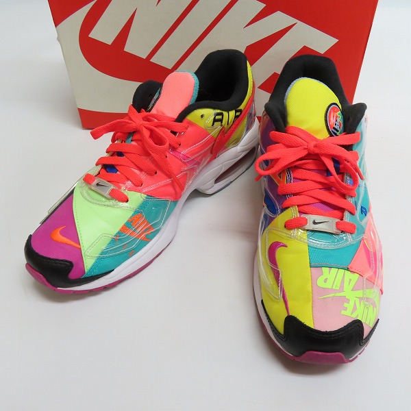 実際に弊社で買取させて頂いたNIKE×ATMOS/ナイキ×アトモス AIR MAX2 LIGHT MULTI COLOR/スクエア ライト マルチカラー BV7406-001/28.5