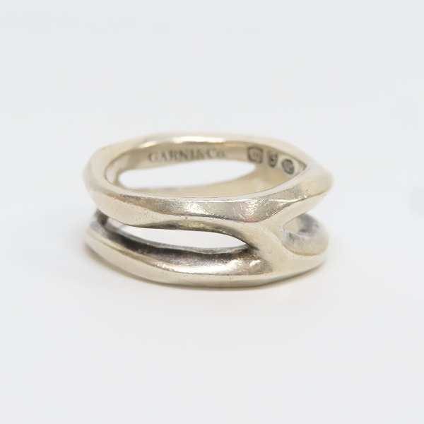 実際に弊社で買取させて頂いたGARNI/ガルニ 925 シルバー リング/指輪 20.5-21号の画像 1枚目