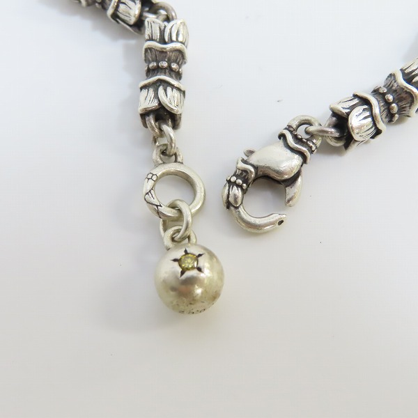 実際に弊社で買取させて頂いたBloodyMary/ブラッディマリー  10周年記念 JADE チェーン 50cmの画像 3枚目