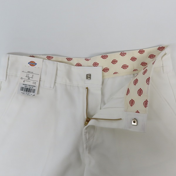 実際に弊社で買取させて頂いたDickies/ディッキーズ ショートパンツ ホワイト WL875LH1 /28の画像 4枚目