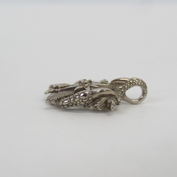 実際に弊社で買取させて頂いた【ギャラ付】Bloody Mary/ブラッディマリー 2009クリスマス K18WG/ダイヤ メモリアル アストロラーベ ペンダントの画像 3枚目