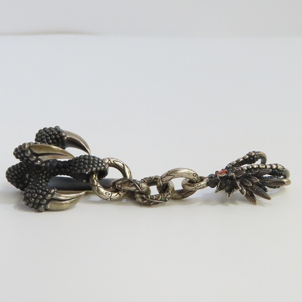 実際に弊社で買取させて頂いたBloody Mary/ブラッディマリー ナイトレイヴン ベルトフック/キーホルダー【キーリング欠品】の画像 4枚目