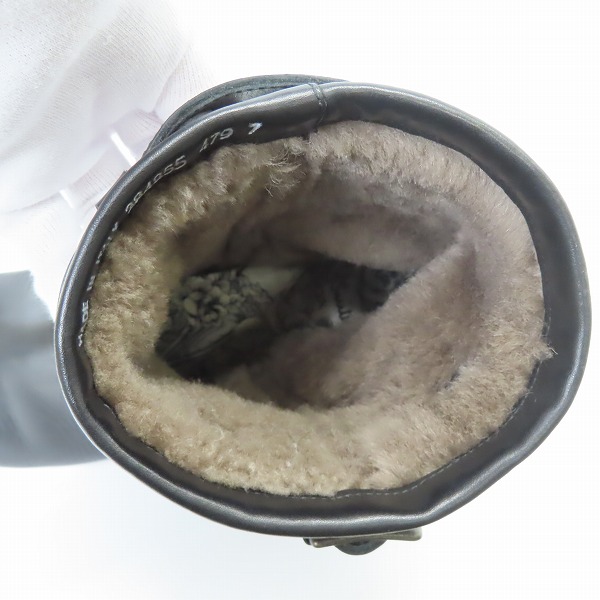 実際に弊社で買取させて頂いたPaul Smith/ポールスミス RED EAR/レッドイヤー ムートン ワークブーツ/7の画像 4枚目