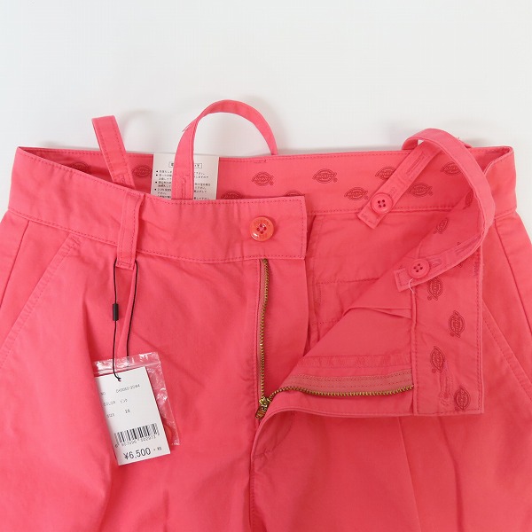 実際に弊社で買取させて頂いた【未使用】Dickies/ディッキーズ ショートパンツ ピンク DK006312CW4 /28の画像 6枚目