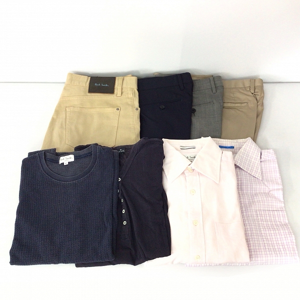 実際に弊社で買取させて頂いた【おまとめ品】Paul Smith/ポールスミス シャツ/パンツ等 の画像 1枚目