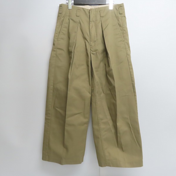 実際に弊社で買取させて頂いたsaby x Dickies/サバイ ディッキーズ TYPE TUCK BAGGY/タックバギーパンツ 21SS-031817/3