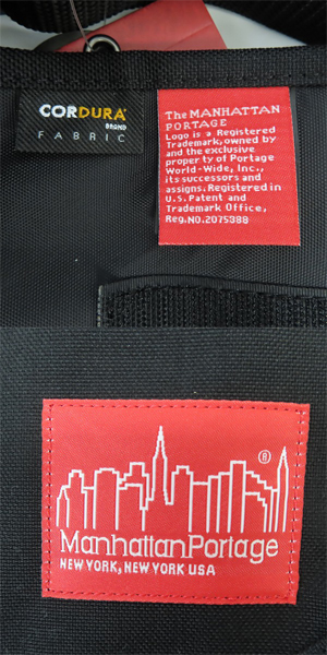 実際に弊社で買取させて頂いた(1)【未使用】Manhattan Portage/マンハッタンポーテージ ショルダーバッグ メンズ レディース ブラック MP1605の画像 5枚目