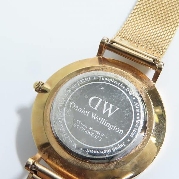実際に弊社で買取させて頂いたDanielWellington/ダニエルウェリントン アナログ 腕時計 B32R18/B40R16 2点セット【動作未確認】の画像 3枚目