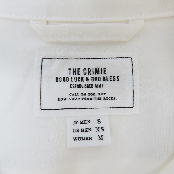 実際に弊社で買取させて頂いたCRIMIE クライミー SWALLOW EMBROIDELY RAYON SHIRT/刺繍デザイン レーヨンシャツ CR01-02L5-SL02/Sの画像 2枚目