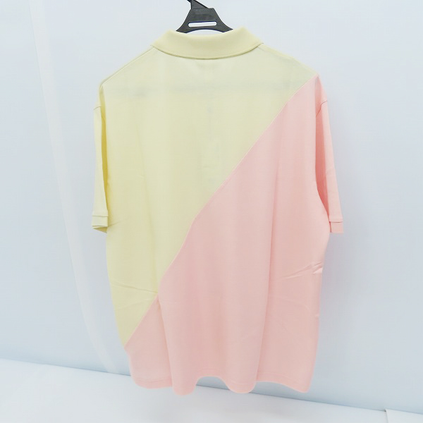 実際に弊社で買取させて頂いた【未使用】LACOSTE/ラコステ バイカラールーズポロシャツ DH1232L/Lの画像 1枚目