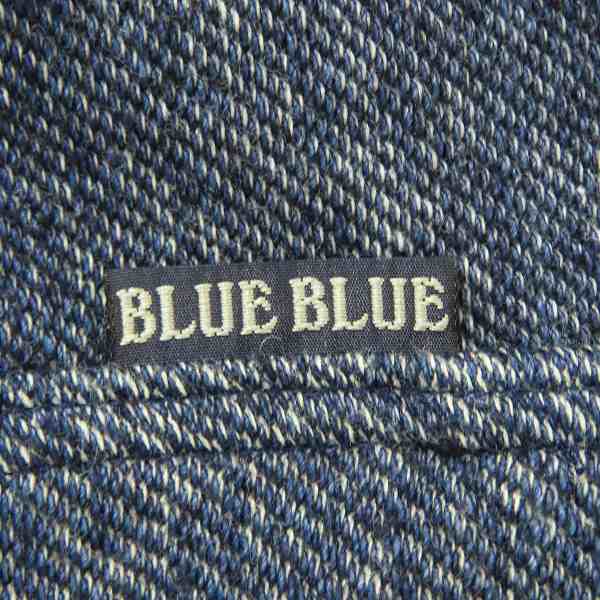 実際に弊社で買取させて頂いたBLUE BLUE/ブルーブルー INDIGO DYE テーラードジャケット/XLの画像 5枚目