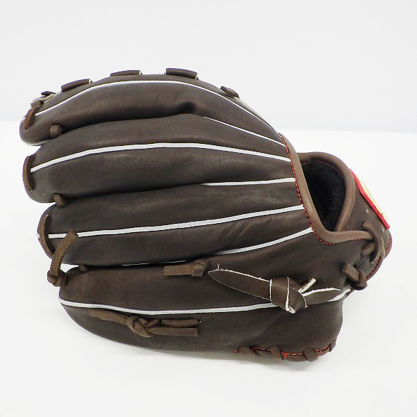 実際に弊社で買取させて頂いたHI-GOLD/ハイゴールド Special Order/スペシャルオーダー 硬式 内野手用 グローブ/グラブ TKW-206の画像 1枚目