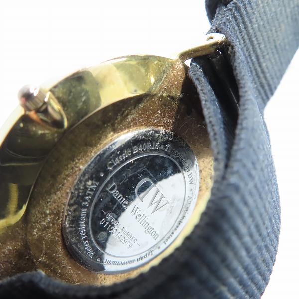 実際に弊社で買取させて頂いたDanielWellington/ダニエルウェリントン アナログ 腕時計 B32R18/B40R16 2点セット【動作未確認】の画像 4枚目