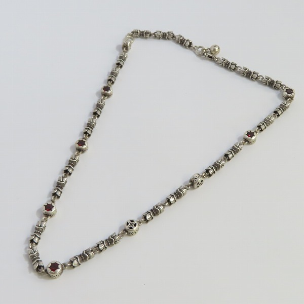 実際に弊社で買取させて頂いたBloodyMary/ブラッディマリー  10周年記念 JADE チェーン 50cmの画像 1枚目