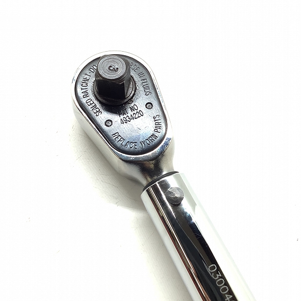 実際に弊社で買取させて頂いたSnap-on/スナップオン QC3RN350 1/2 トルクレンチ ケース付きの画像 4枚目