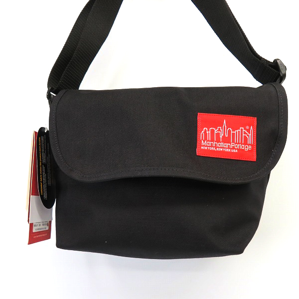 実際に弊社で買取させて頂いた(2)【未使用】Manhattan Portage/マンハッタンポーテージ　ショルダーバッグ メンズ レディース ブラック MP1605