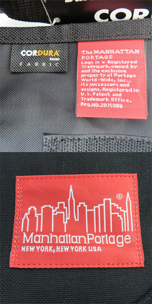 実際に弊社で買取させて頂いた(2)【未使用】Manhattan Portage/マンハッタンポーテージ　ショルダーバッグ メンズ レディース ブラック MP1605の画像 5枚目