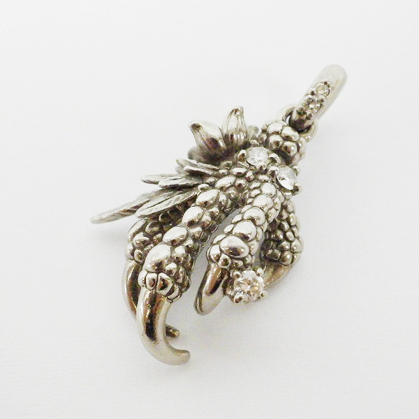 実際に弊社で買取させて頂いたBloody Mary/ブラッディマリー Night raven/ナイトレイヴン K18WG ペンダントトップ w/ダイヤ