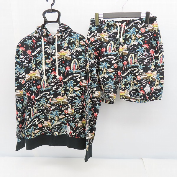 実際に弊社で買取させて頂いたTHE CRIMIE/クライミー 総柄 セットアップ/L