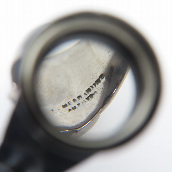 実際に弊社で買取させて頂いたNUMBER (N)INE×JAM HOME MADE/ナンバーナイン×ジャムホームメイド スカルリング/15号の画像 6枚目