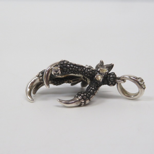 実際に弊社で買取させて頂いたBloody Mary/ブラッディマリー ナイトレイヴンペンダント ホワイトトパーズの画像 3枚目