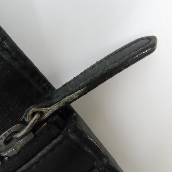 実際に弊社で買取させて頂いたBURBERRY/バーバリー レザー 二つ折り 長財布/ウォレットの画像 9枚目