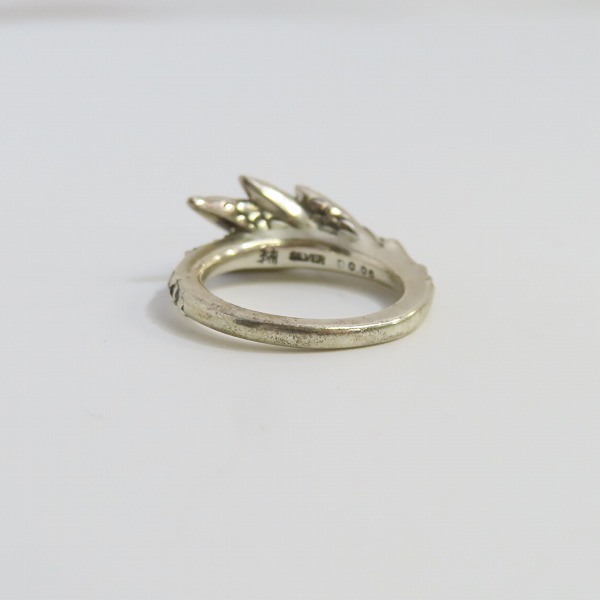 実際に弊社で買取させて頂いたBloody Mary/ブラッディマリー カナリア リング w/ブルーダイヤ 13号の画像 4枚目