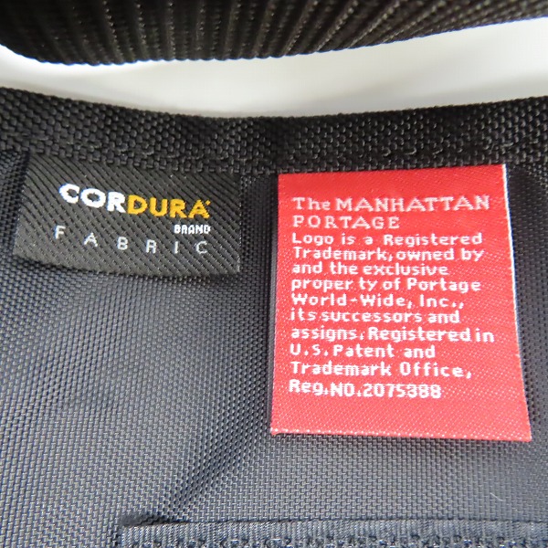 実際に弊社で買取させて頂いた【未使用】Manhattan Portage/マンハッタンポーテージ ショルダーバッグ ネイビー MP1645の画像 6枚目