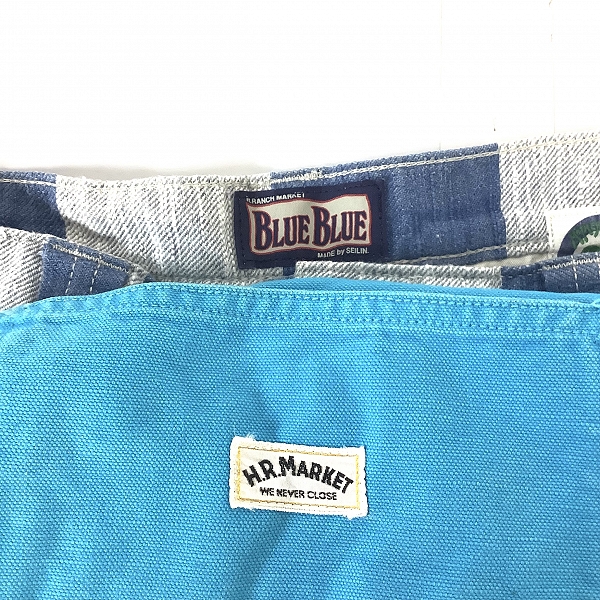 実際に弊社で買取させて頂いたHOLLYWOOD RANCH MARKET/ハリウッドランチマーケット BLUE BLUE/ブルーブルー ハーフパンツ/ショーツ/3 2点セットの画像 2枚目