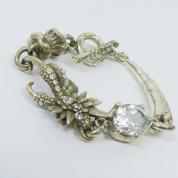 実際に弊社で買取させて頂いたBloody Mary/ブラッディマリー MIDNIGHT Night raven/ナイトレイヴン ブレスレット 大鳥 bmb477-21