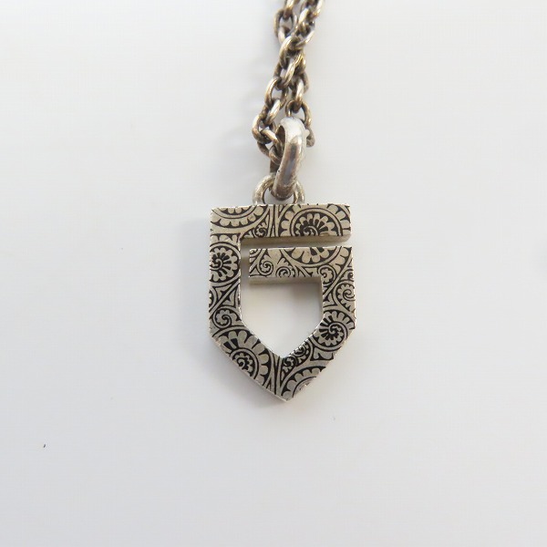 実際に弊社で買取させて頂いたGARNI/ガルニ Gロゴ トップ ペンダント/ネックレスチェーンの画像 1枚目