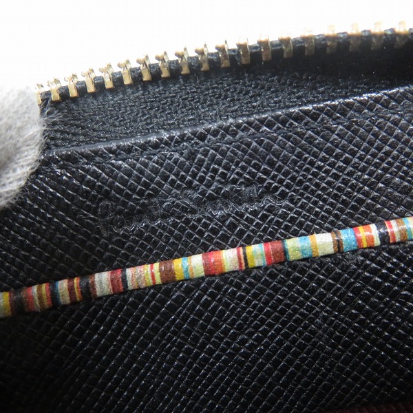 実際に弊社で買取させて頂いたPaul Smith/ポールスミス L字ファスナー レザーコインケースの画像 5枚目