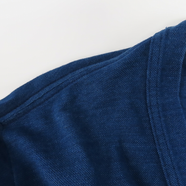 実際に弊社で買取させて頂いたBLUE BLUE/ブルーブルー スター柄 星 流星 ニット/無地カーディガン/2/2点セットの画像 4枚目