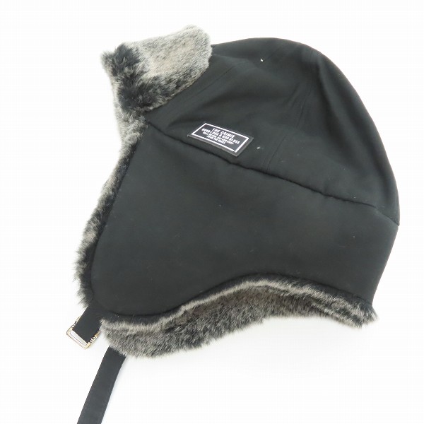 実際に弊社で買取させて頂いたCRIMIE/クライミー フライトキャップ/ドッグイヤーキャップ/ニットキャップ 2点セットの画像 4枚目