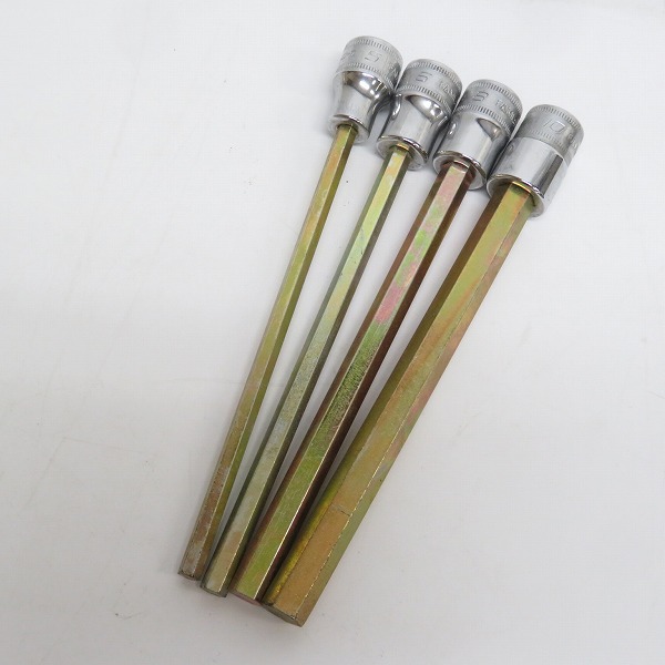 実際に弊社で買取させて頂いたSnap-on/スナップオン 3/8dr ロングヘックスソケット FAML5E/6E/8E/10E 4点セット