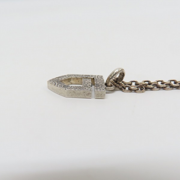 実際に弊社で買取させて頂いたGARNI/ガルニ Gロゴ トップ ペンダント/ネックレスチェーンの画像 3枚目