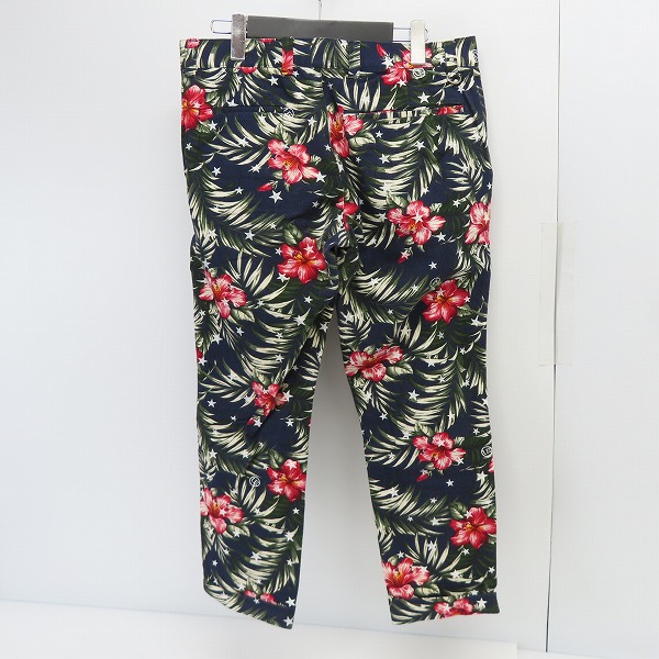 実際に弊社で買取させて頂いたuniform experiment/ユニフォームエクスペリメント 14SS ANKLE CUT SLACKS/花柄 スター UE-140008/2の画像 1枚目