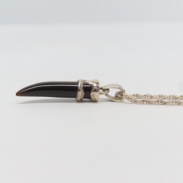 実際に弊社で買取させて頂いたGARNI/ガルニ 925 ブラック ペンダント/ネックレスチェーン の画像 3枚目