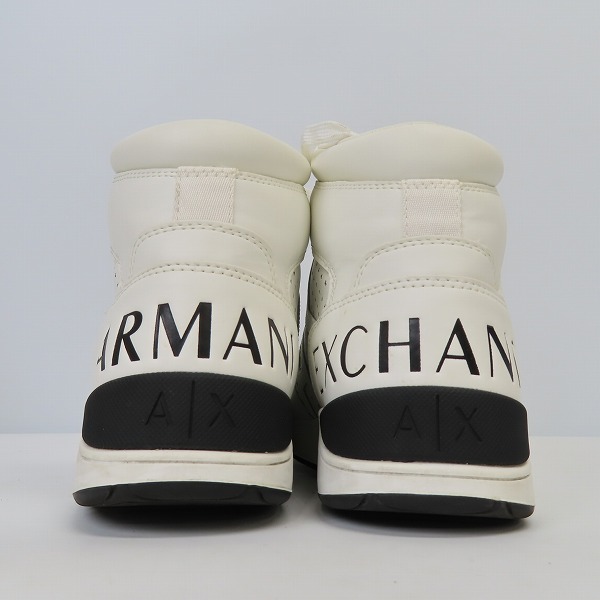 実際に弊社で買取させて頂いたARMANI EXCHANGE/アルマーニエクスチェンジ スター/ロゴ ハイカットスニーカー XUZ003 XCC6/9の画像 1枚目