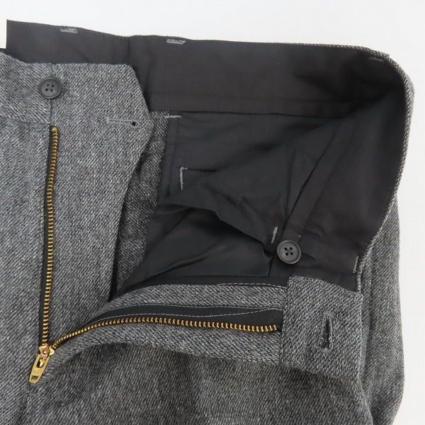 実際に弊社で買取させて頂いた【未使用】EDIFICE/エディフィス ストレッチ ストレイト スリム パンツ/クロ/14-030-300-5007-3-0/46の画像 5枚目