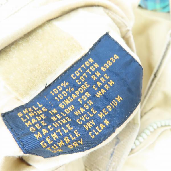 実際に弊社で買取させて頂いたBROOKS BROTHERS/ブルックスブラザーズ ジップアップジャケット ベージュ Sの画像 3枚目