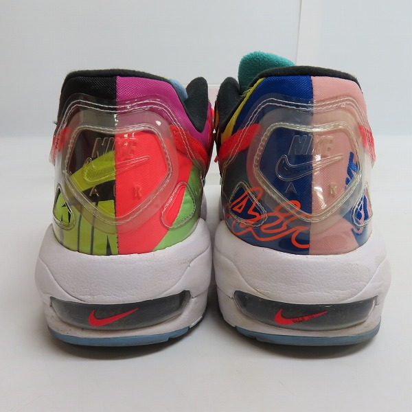 実際に弊社で買取させて頂いたNIKE×ATMOS/ナイキ×アトモス AIR MAX2 LIGHT MULTI COLOR/スクエア ライト マルチカラー BV7406-001/28.5の画像 1枚目