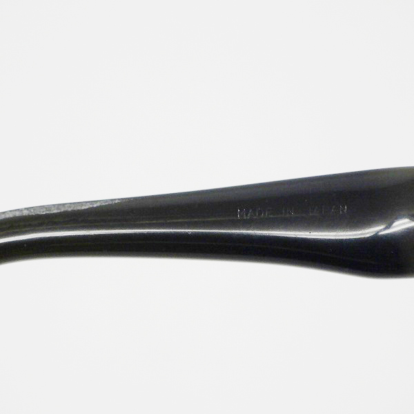 実際に弊社で買取させて頂いた999.9/フォーナインズ ハーフリム TITANIUM メガネフレーム 眼鏡/アイウェア S-320Tの画像 8枚目