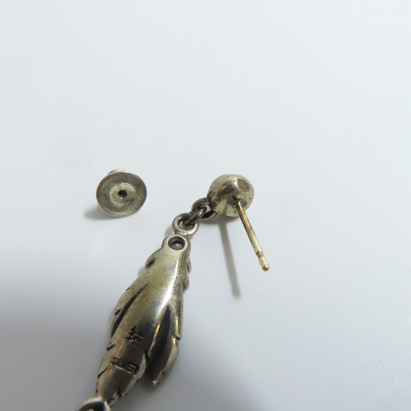 実際に弊社で買取させて頂いたBloody Mary/ブラッディマリー フェザードロップピアスの画像 4枚目