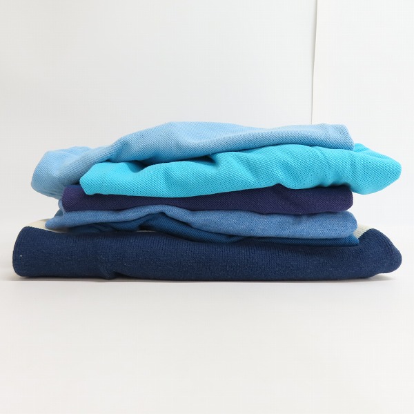 実際に弊社で買取させて頂いた【おまとめ品】LACOSTE/ラコステ 半袖ニット/ポロシャツの画像 8枚目